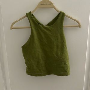 Beyond yoga focus crop top